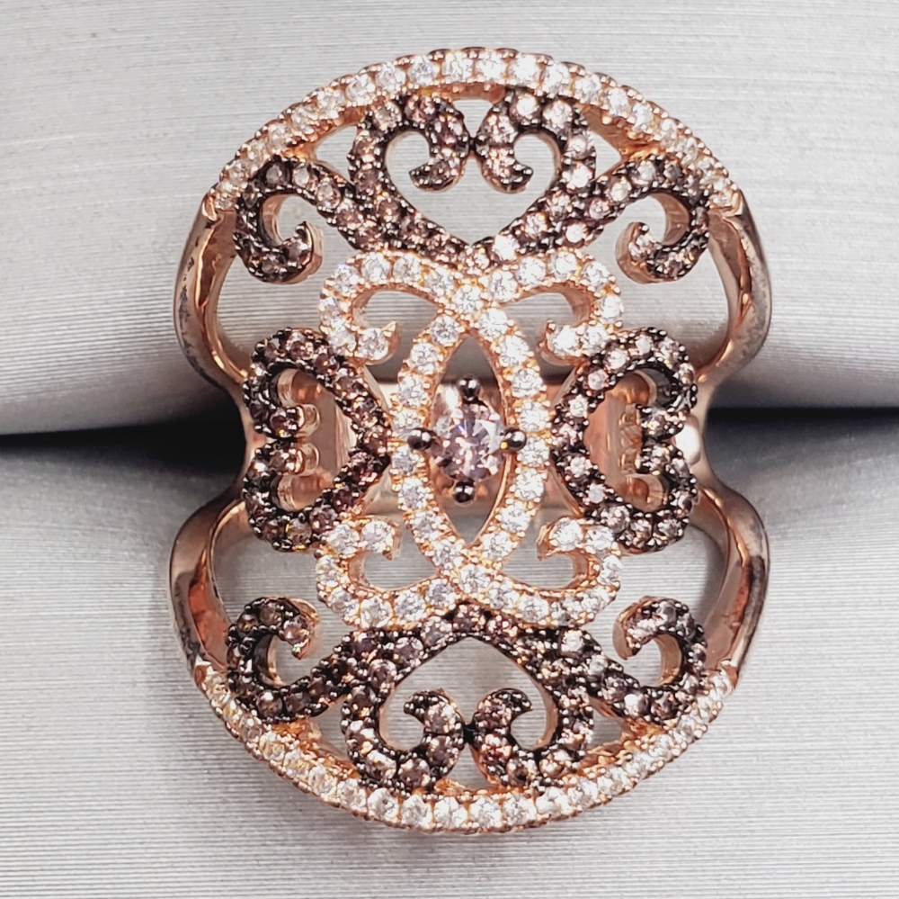 Openwork Statement Ring